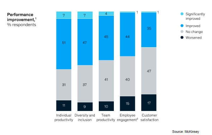 McKinsey Survey Hybrid Workforce