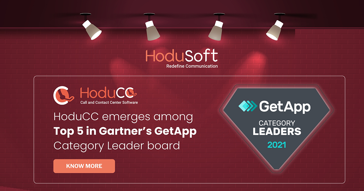 HoduCC emerges among top 5 in Gartner’s GetApp Category Leader board