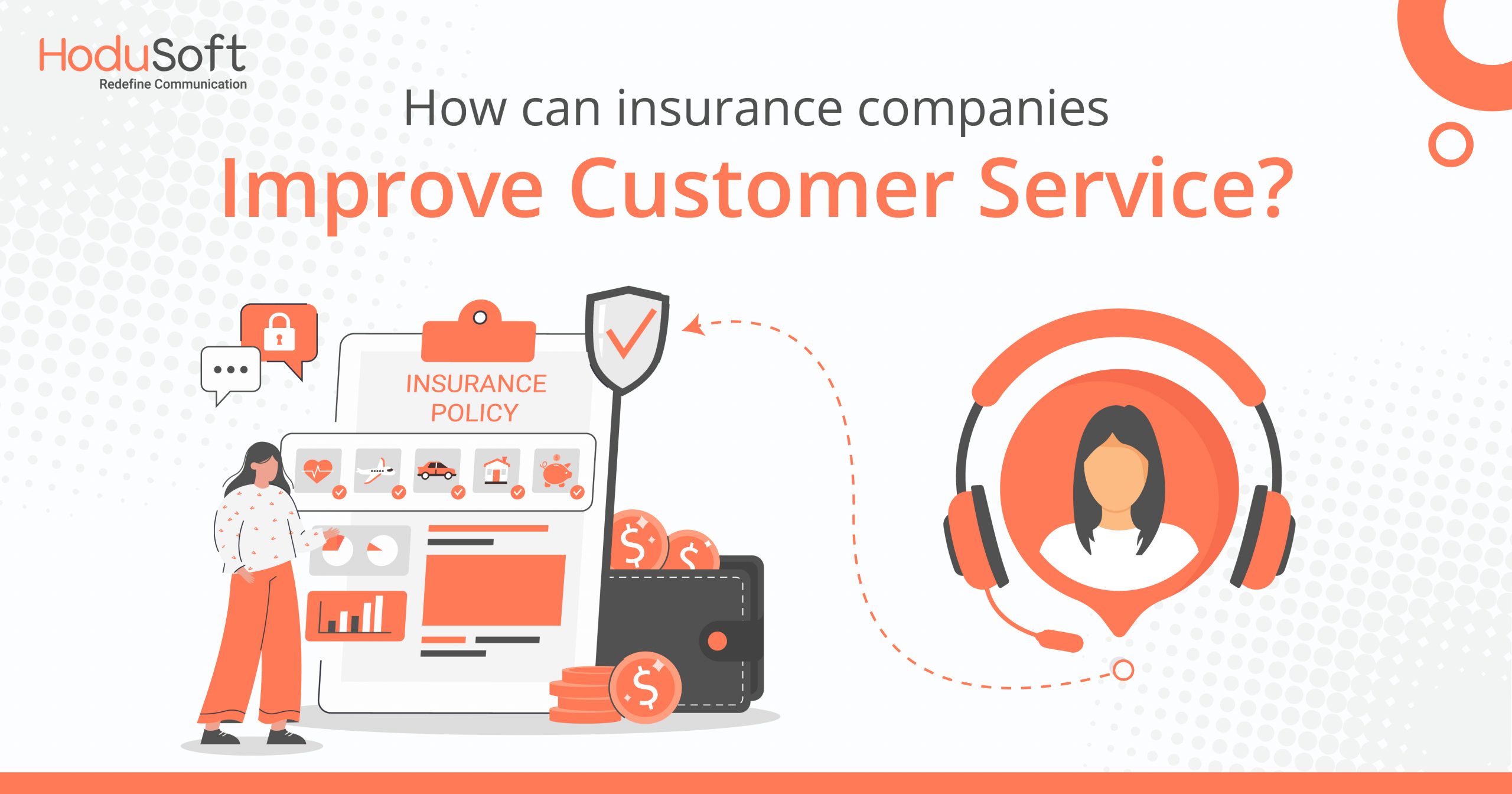 How can insurance companies improve customer service?
