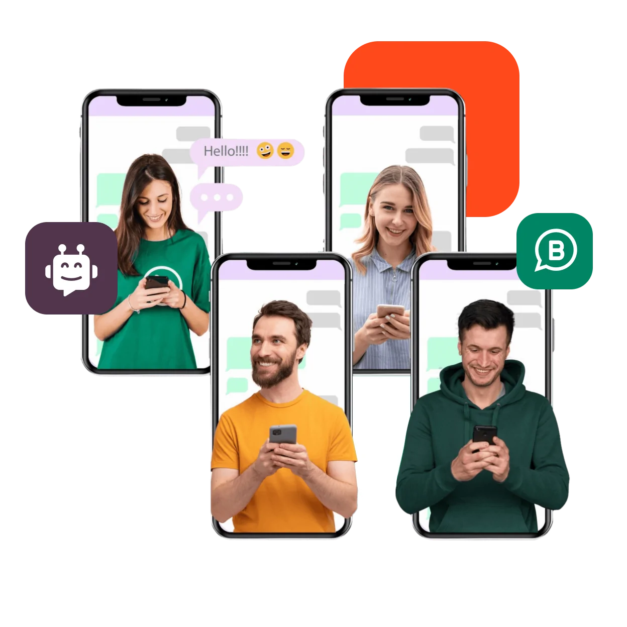 Whatsapp broadcasting