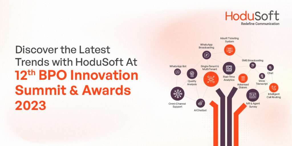 discover the latest trends with hodusoft at the 12th bpo innovation summit & awards 2023